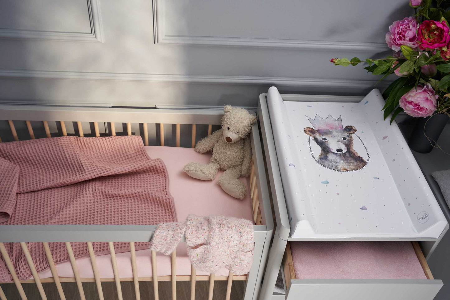 Palags ar gumiju Jersī (120x60)