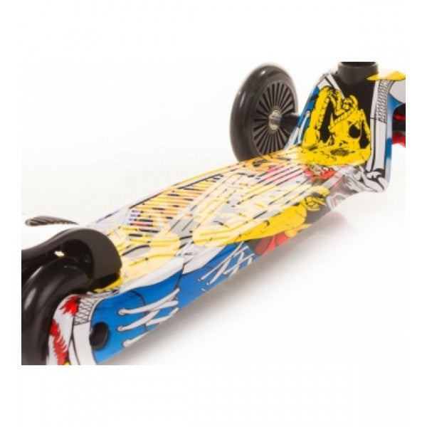 Skrejritenis MINI SCOOTER yelow 4BABY