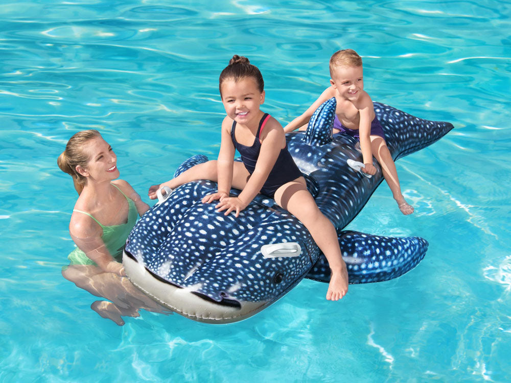 Bestway Piepūšamais matracis WHALE SHARK 193x122 cm