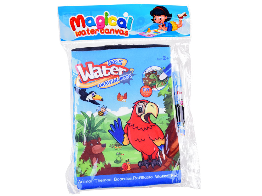 Ūdens, dzīvnieku krāsojamā grāmata