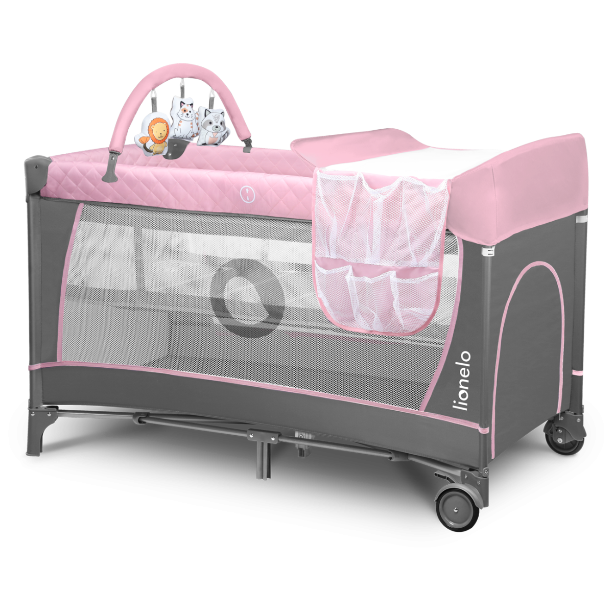Lionelo Flower  — bērnu gultiņa 2 vienā