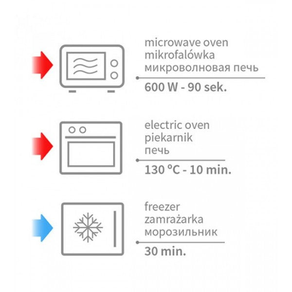 Thermophor with cherry pits 13х16 см AKUKU A0636