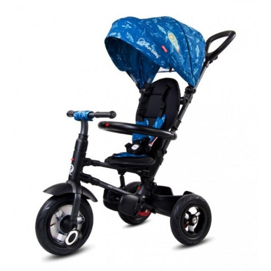 TRICYCLE QPLAY RITO AIR UFO SUNBABY. BLUE