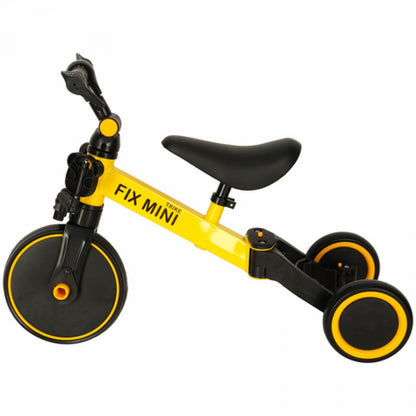 Велосипед 3-в-1 TRIKE FIX, желтый-KIK