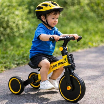 Велосипед 3-в-1 TRIKE FIX, желтый-KIK