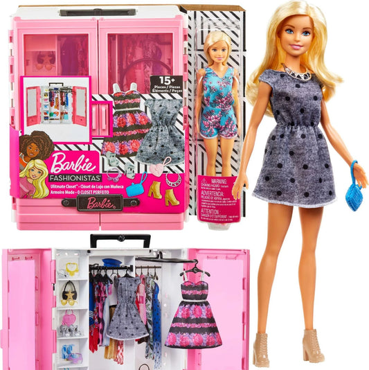 Doll Mattel Barbie Fashionistas Ultimate Closet GBK12, 29 cm