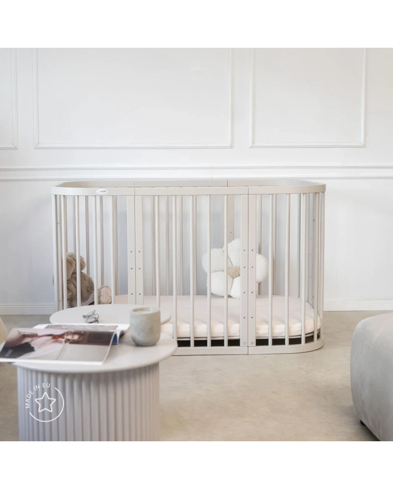 7in1 Convertible Cot with Changing Top and Mattress