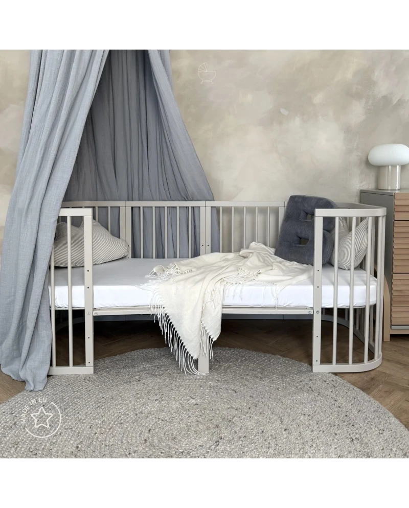7in1 Convertible Cot with Changing Top and Mattress