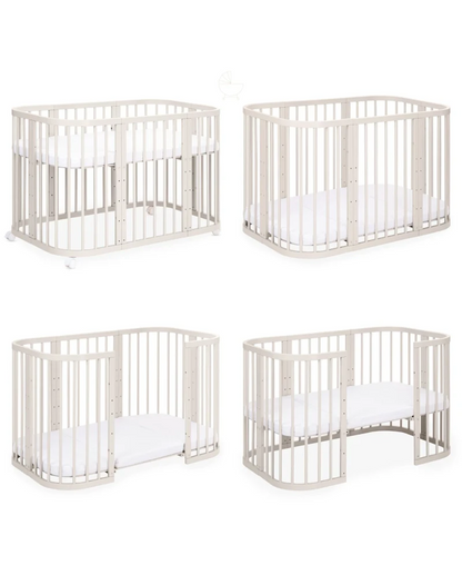 7in1 Convertible Cot with Changing Top and Mattress