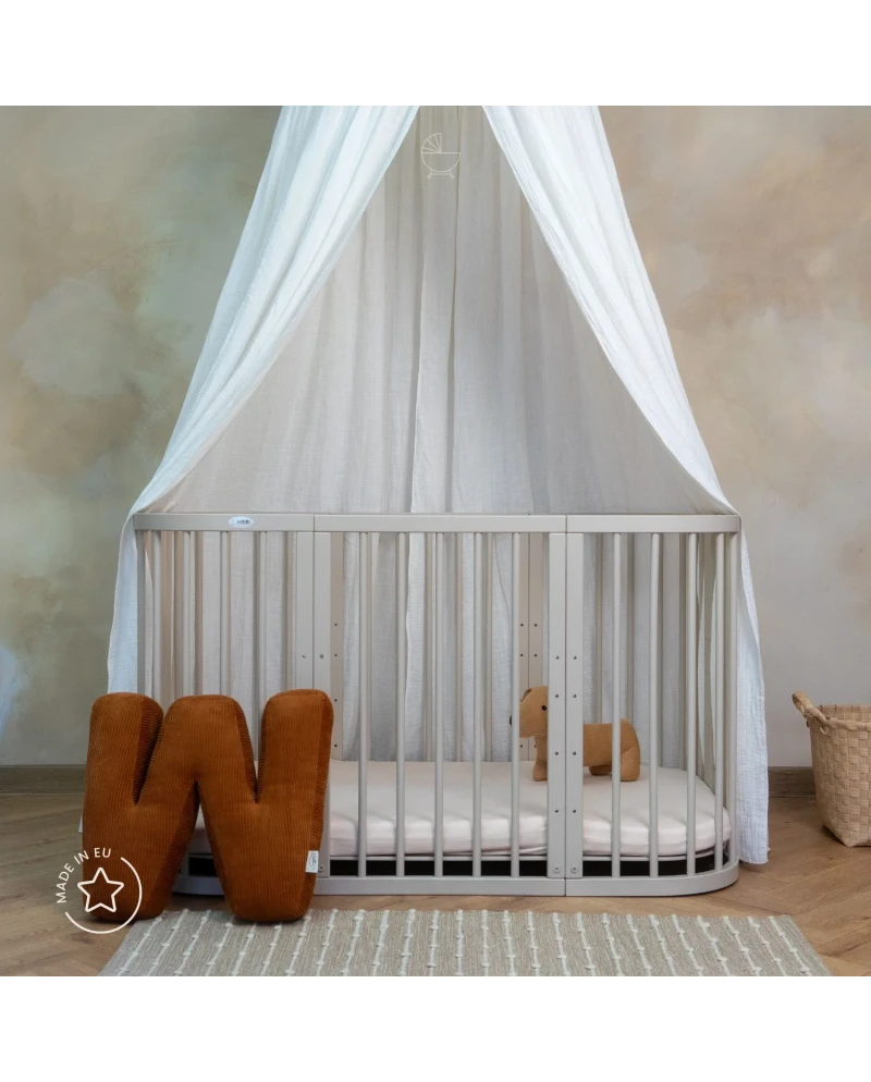 7in1 Convertible Cot with Changing Top and Mattress