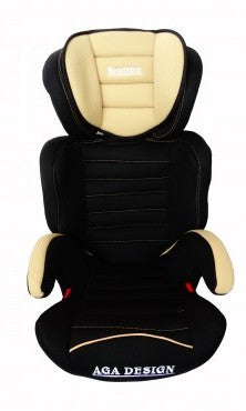 Aga Design Braiton autokrēsliņš no 9-36 kg (black/beige)