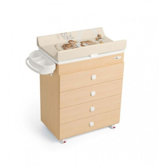 Chest of drawers with bathtub ASIA naturale (C240) "CAM" Italy