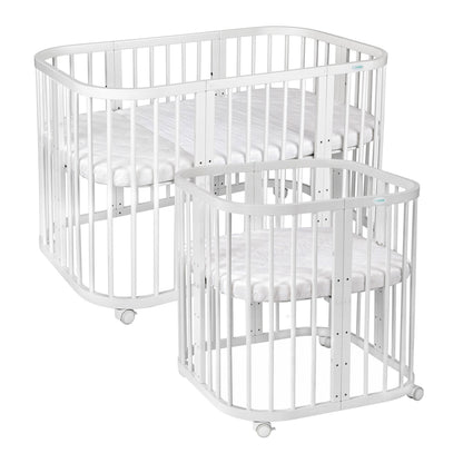 7in1 Convertible Cot with Changing Top and Mattress