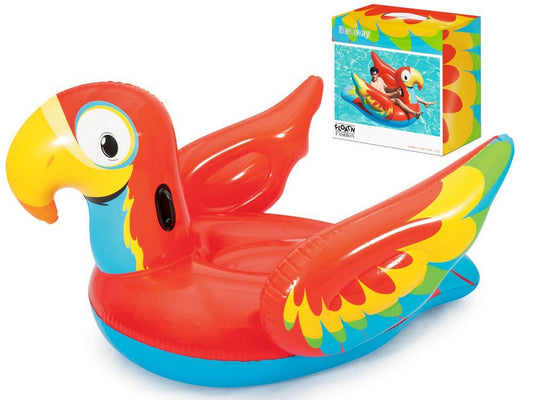 Красочный надувной попугай Bestway для плавания
