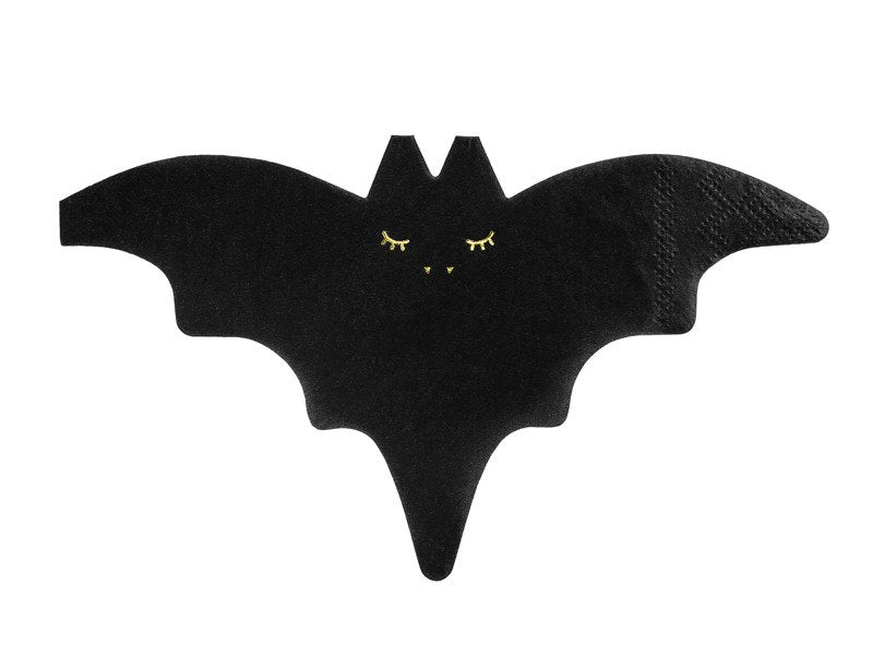 Napkins - bat, Halloween 16x9cm (20 pcs.)