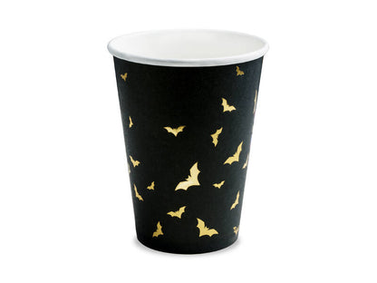Paper cups for Halloween Trick or treat, 220ml, 6 pcs.
