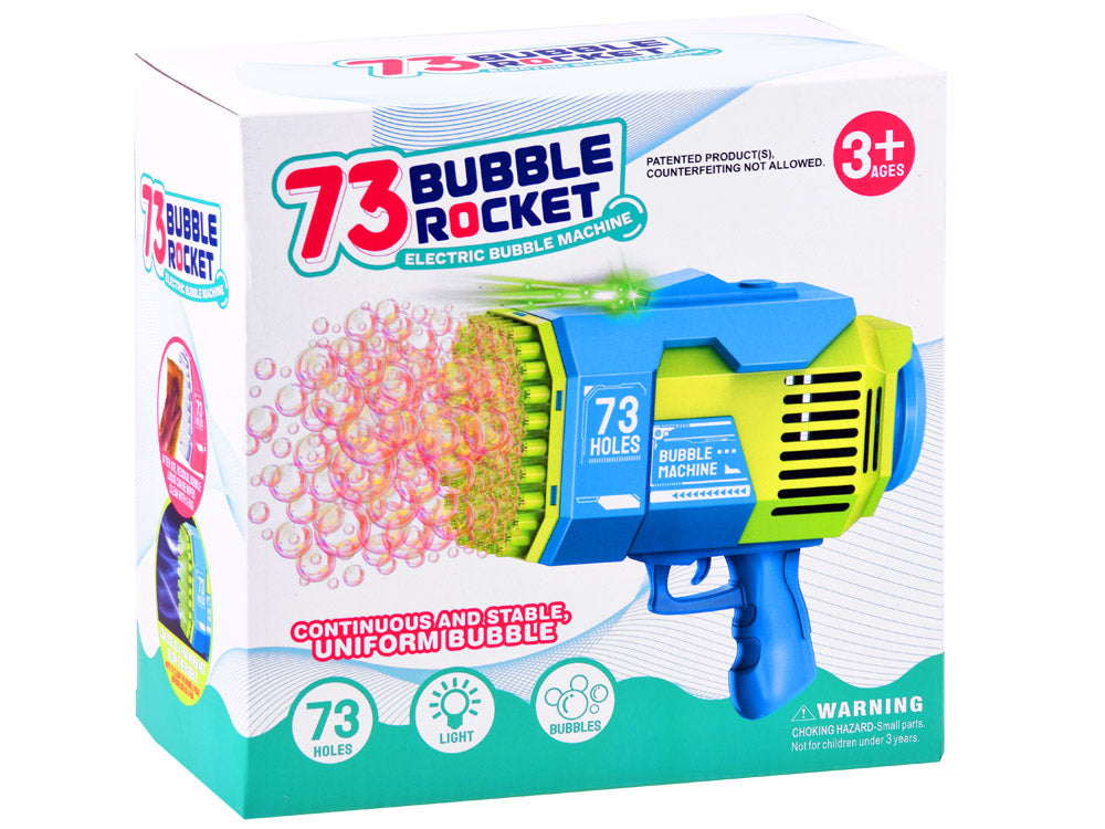 Rotaļlietu Bazooka pistole ziepju burbuļu atbrīvošanai