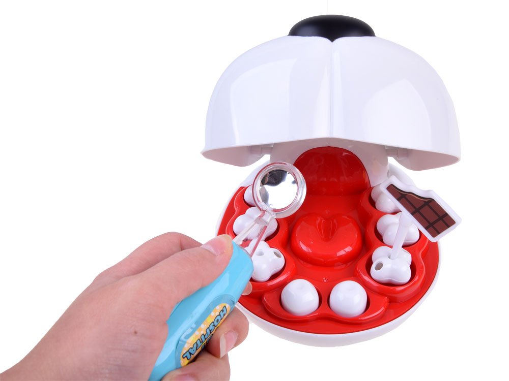 Rotaļlieta Doctor Sick Clove suns pie zobārsta