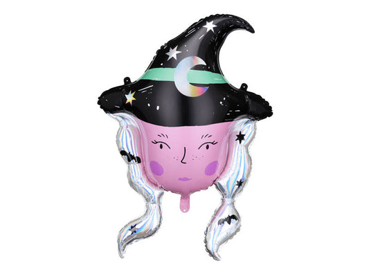 Witch foil balloon