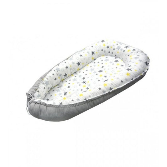 Nest-cocoon STARS grey/white Anchors