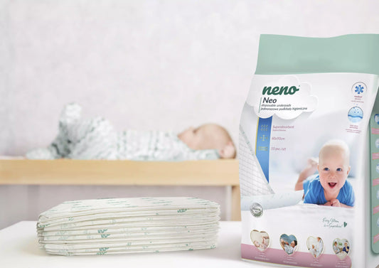 Neno Neo large disposable sanitary napkins - 10 pcs. (60 x 90 cm)