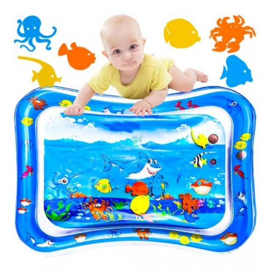 Inflatable water mat for baby