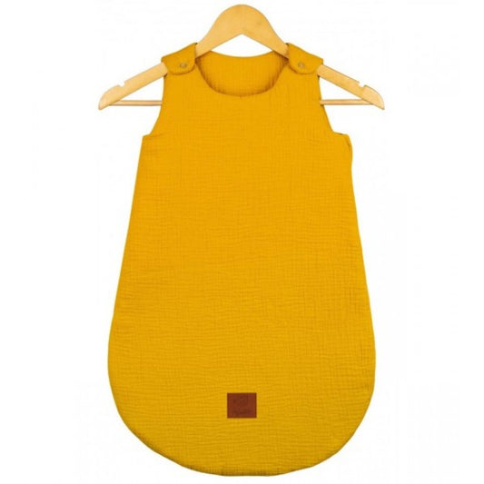 Muslin sleeping bag BABY SOFT mustard (1397)