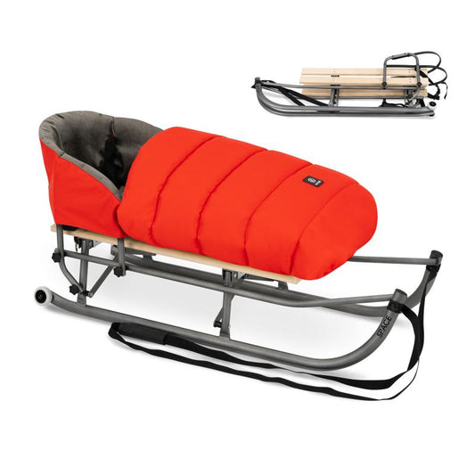 Kunert SPACE sled with sleeping bag