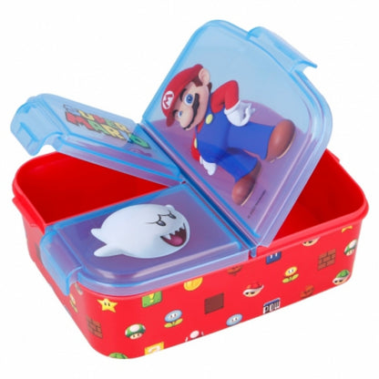 Super Mario Vairāku nodalījumu pusdienu kaste