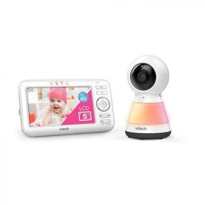 Vtech 5" Digital Video Baby Monitor with Pan and Tilt Camera VM5255